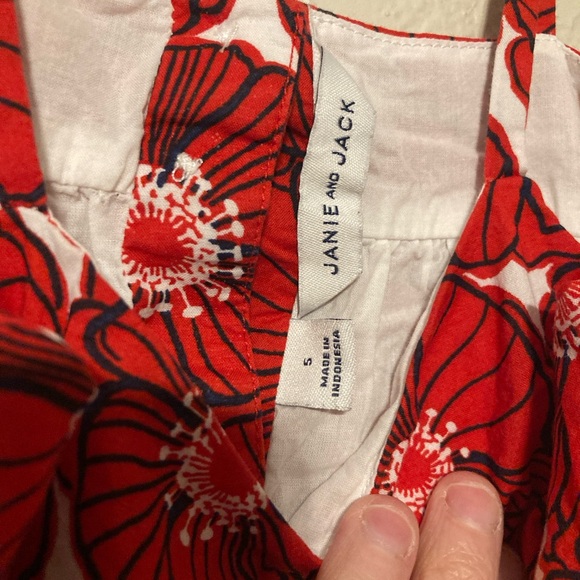 Set of 3 Dresses (Tea Collection and Janie and Jack) size 5 - Picture 3 of 10